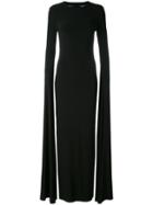 Norma Kamali Elongated Sleeve Dress - Black