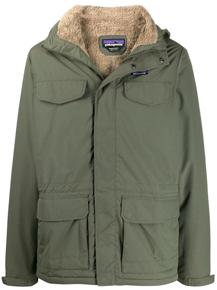 Patagonia Logo Duffle Coat - Green