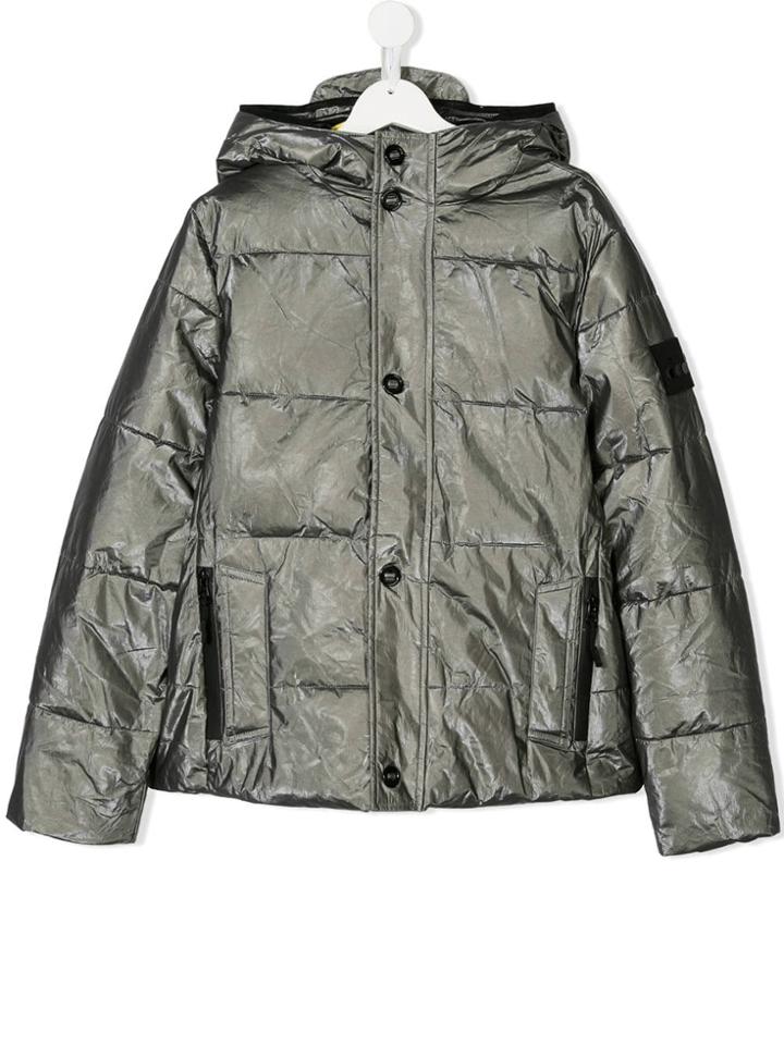 Diadora Junior Teen Padded Jacket - Metallic