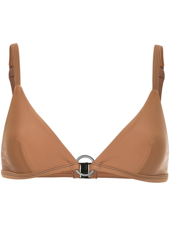 Matteau Sthe Ring Bikini Top - Brown