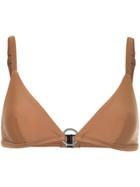 Matteau Sthe Ring Bikini Top - Brown