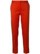 Styland Cropped Tailored Suit Trousers - Yellow