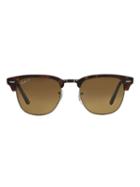 Ray-ban '51 Clubmaster Folding' Sunglasses, Adult Unisex, Brown, Plastic