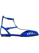 Giuseppe Zanotti Design Becky Sandals, Women's, Size: 40, Blue, Suede/leather