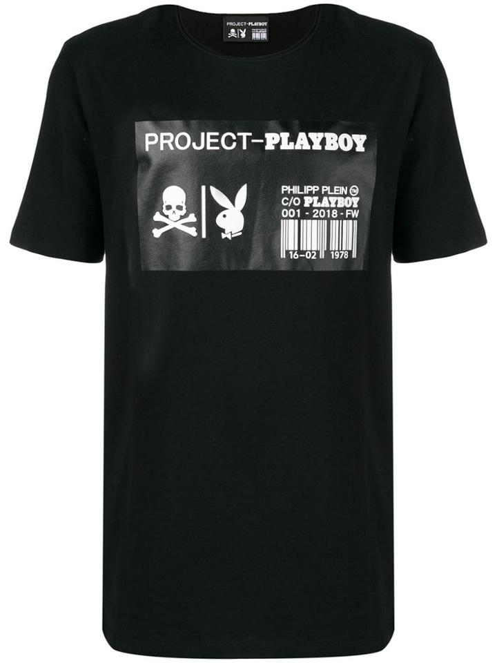 Philipp Plein X Playboy Project T-shirt - Black