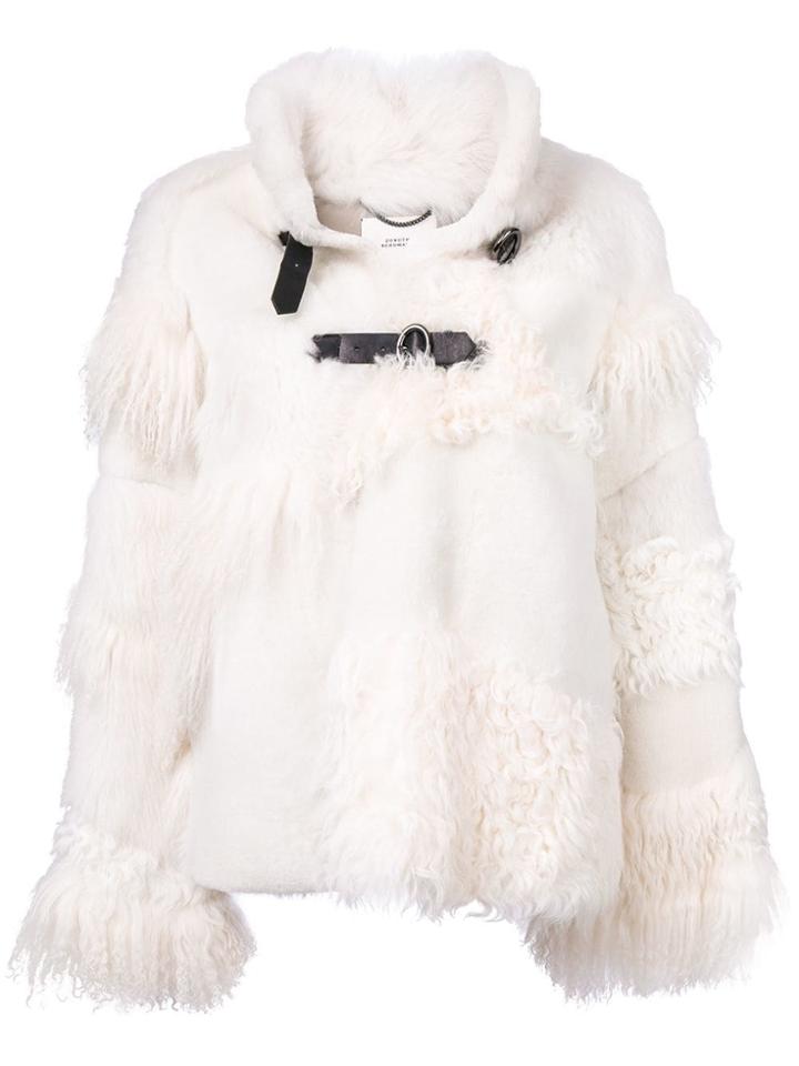 Dorothee Schumacher Fur Detailed Coat - White