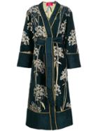 F.r.s For Restless Sleepers Kimono Coat - Blue
