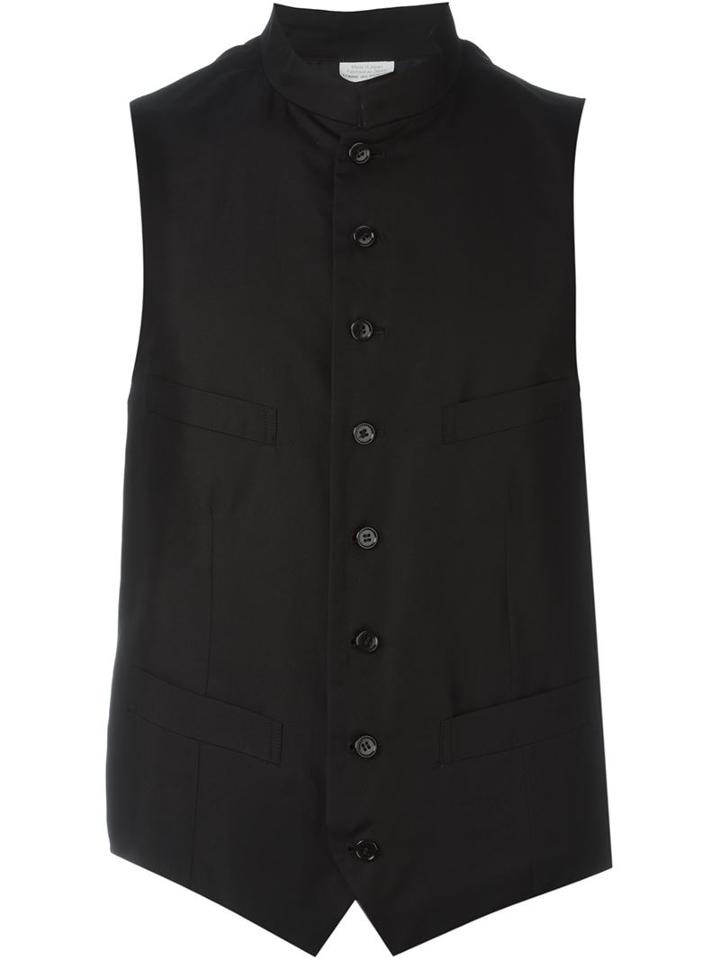Comme Des Garçons Homme Plus Mandarin Collar Waistcoat