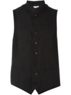 Comme Des Garçons Homme Plus Mandarin Collar Waistcoat