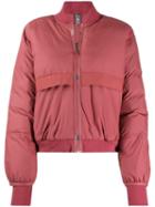 Adidas By Stella Mccartney Padded Bomber Jacket - Pink