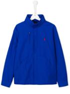 Ralph Lauren Kids Funnel Neck Windbreaker, Boy's, Size: 14 Yrs, Blue