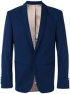A Kind Of Guise - Formal Blazer - Men - Viscose/virgin Wool - 48, Blue, Viscose/virgin Wool