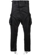 11 By Boris Bidjan Saberi Plain Cargo Pants - Black
