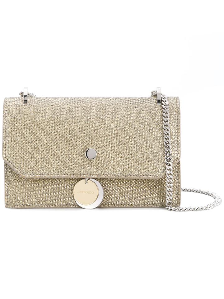 Jimmy Choo Finley Shoulder Bag - Metallic