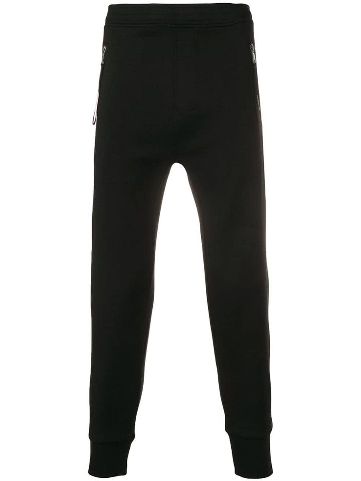 Neil Barrett Zipped Pocket Track Trousers - Black