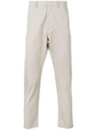 Pence Tailored Fitted Trousers - Neutrals