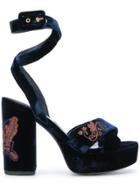 Ash Boom Butterfly Sandals - Blue