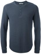 Vince Button Up Sweatshirt, Men's, Size: Medium, Grey, Cotton