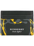 Burberry Sandon Printed Card Holder - Black