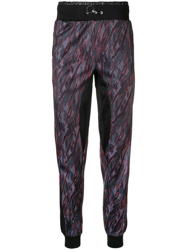 Plein Sport Camouflage Print Track Trousers - Black