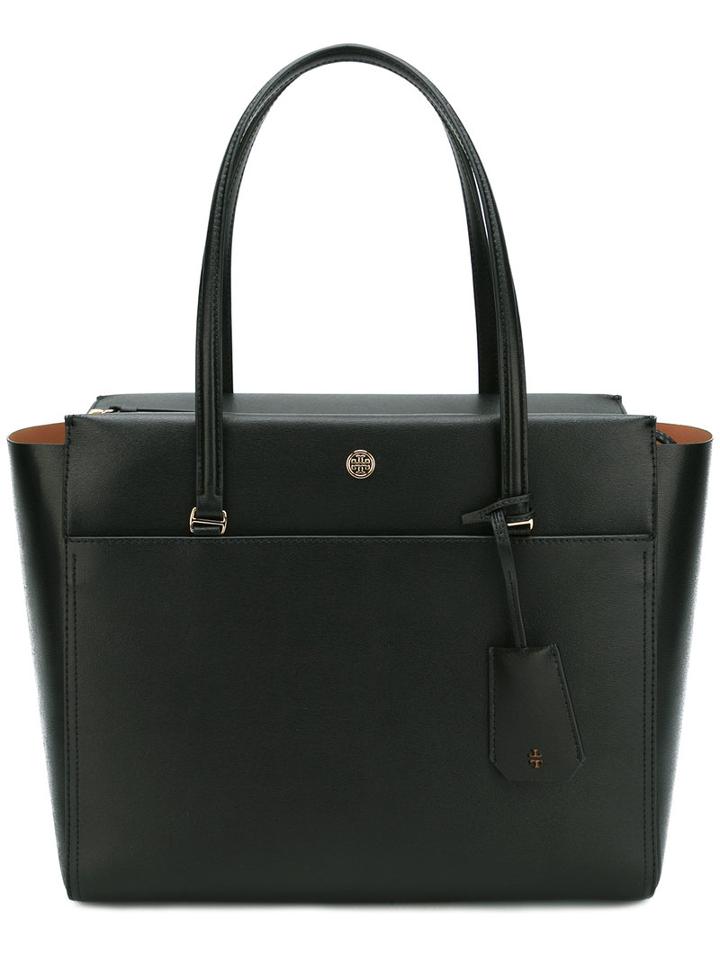 Tory Burch Parker Tote, Women's, Black, Leather