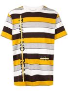Wooyoungmi Logo Striped T-shirt - Multicolour