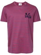 Kent & Curwen Striped T-shirt - Red