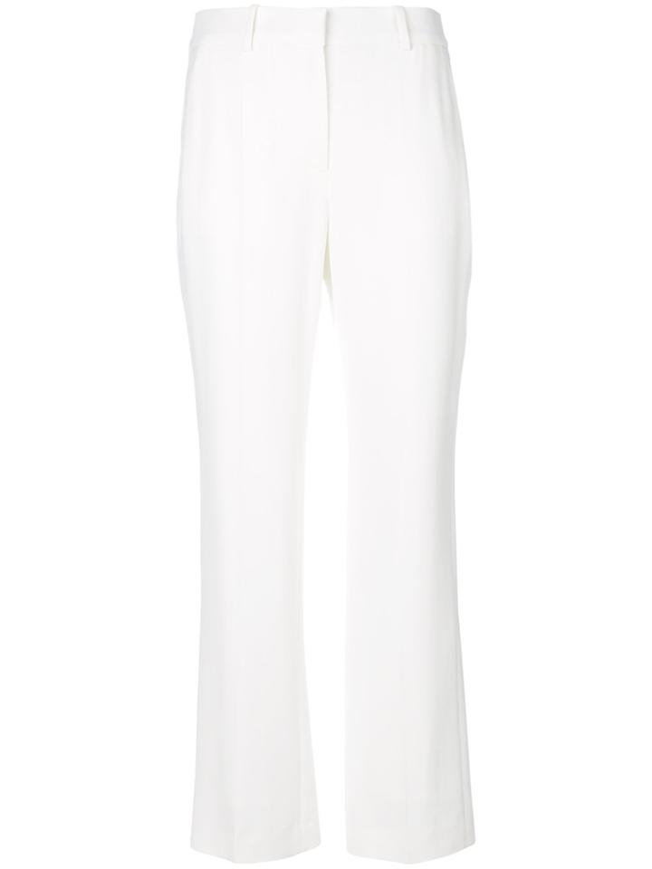 Givenchy Cropped High-waisted Trousers - White
