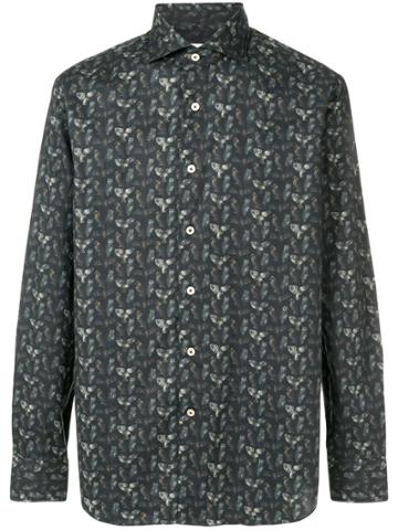 Alessandro Gherardi Patterned Shirt - Black