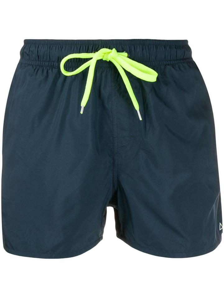 Sun 68 Shell Swim Shorts - Blue