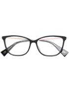 Marc Jacobs Eyewear Cat Eye Glasses - Black