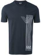 Ea7 Emporio Armani - Logo Print T-shirt - Men - Cotton - L, Black, Cotton