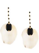 Marni Gemstone Drop Earrings - Multicolour
