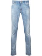 Nudie Jeans Co Lin Clean Stone Skinny Jeans, Men's, Size: 32/34, Blue, Cotton/spandex/elastane