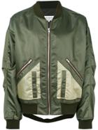 Maison Margiela Oversized Bomber Jacket - Green