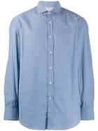 Brunello Cucinelli Button Up Shirt - Blue