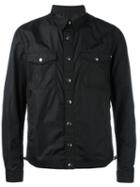 Moncler Trionphe Shirt Jacket, Men's, Size: 6, Black, Cotton/polyamide