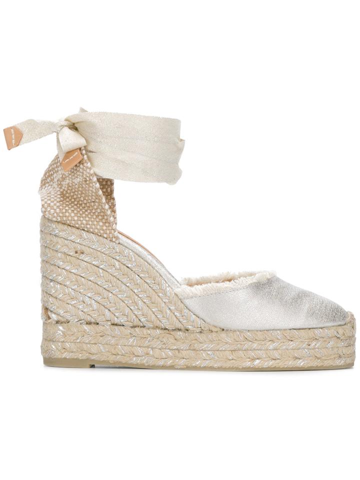 Castañer Canelah Espadrilles - Metallic