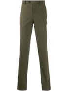 Brunello Cucinelli Colour Block Regular Trousers - Green