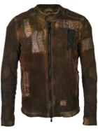 Giorgio Brato Patchwork Jacket - Brown