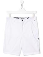 Tommy Hilfiger Junior Chino Style Shorts - White
