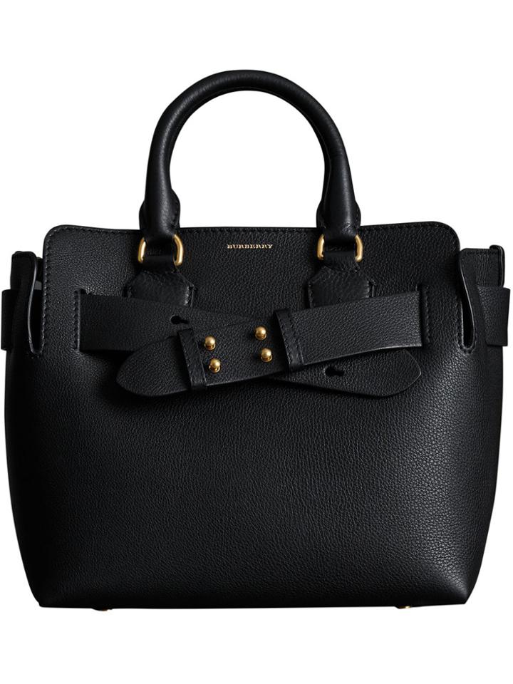 Burberry The Small Leather Belt Bag - Black