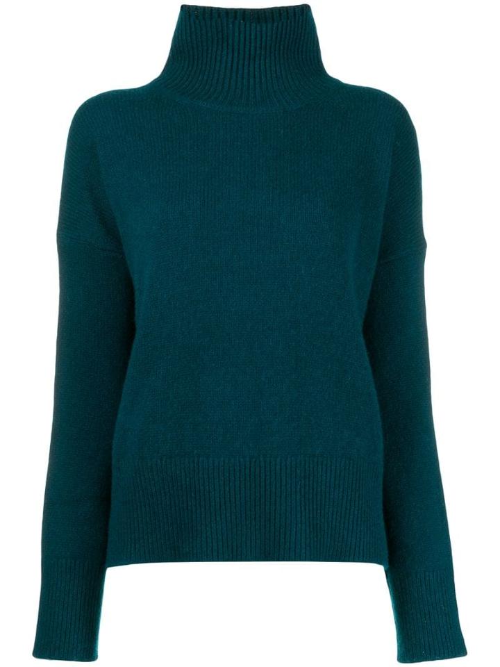 Vanessa Bruno Turtleneck Long-sleeved Jumper - Blue