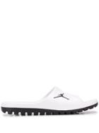 Nike Perforated Slides - White