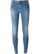 Ermanno Scervino Classic Skinny Jeans, Women's, Size: 38, Blue, Cotton/spandex/elastane