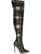 Fausto Puglisi Studded Over The Knee Boots
