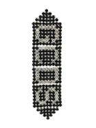 Gcds Embellished Logo Earrings - Black