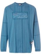 Fila Logo Patch Sweatshirt - Blue
