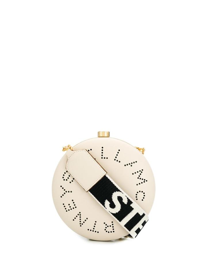 Stella Mccartney Stella Logo Circle Cross-body Bag - Neutrals
