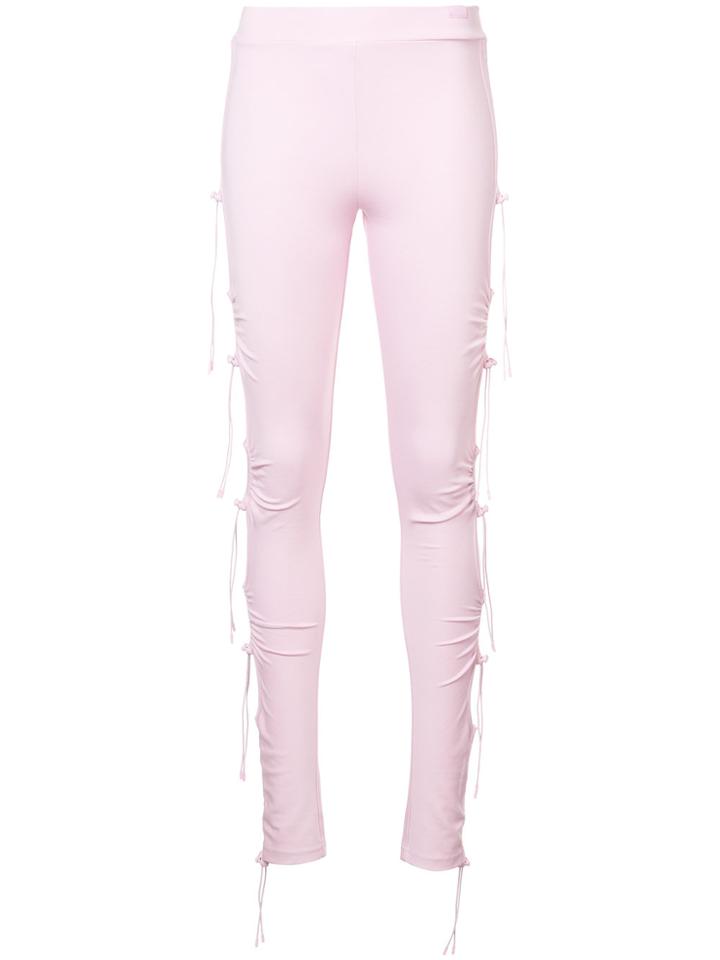 Fenty X Puma Ruching Leggings - Pink & Purple